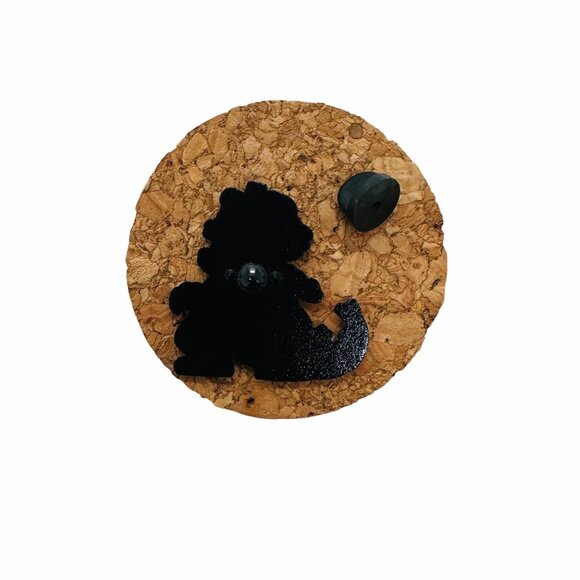 Rugrats REPTAR Dinosaur Nickelodeon Pin Holding Pizza Green Cartoon Character TV - Picture 3 of 6